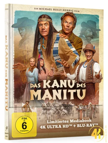 Das Kanu des Manitu – 4K Mediabook (UHD + Blu-ray Disc)