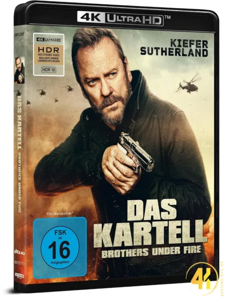 Das Kartell Brothers Under Fire 4K Blu-ray Ultra HD Blu-ray Disc