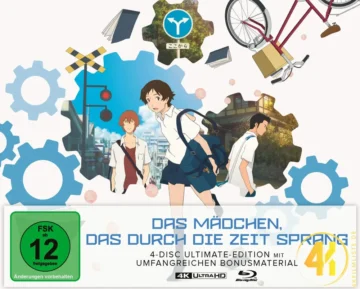 Das Mädchen, das durch die Zeit sprang (Ultimate Edition) – 4K Digipak (UHD + Blu-ray Disc + Bonus Blu-ray + Audio CD)