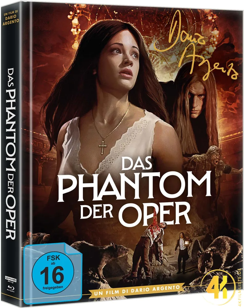Das Phantom der Oper 4K Mediabook Ultra HD Blu-ray Disc