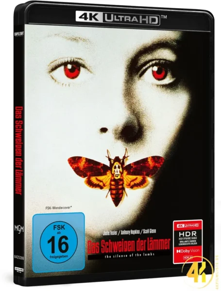 Das Schweigen der Lämmer 4K Blu-ray Ultra HD Blu-ray Disc