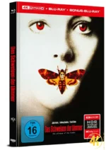 Das Schweigen der Lämmer Cover A 4K Mediabook Ultra HD Blu-ray Disc