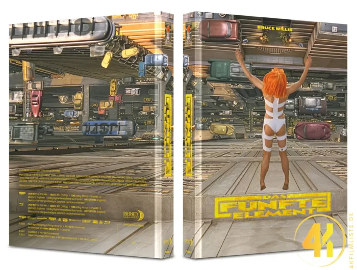 Das fünfte Element (Cover C) – 4K Mediabook (UHD + Blu-ray Disc)