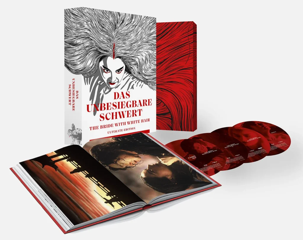 Das unbesiegbare Schwert Inlay Buch 4K Ultra HD Blu-ray Disc Ultimate Edition