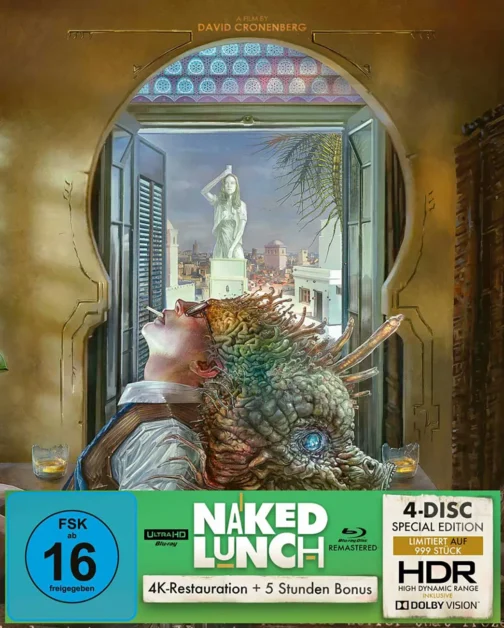 Naked Lunch (Special Edition) – 4K Blu-ray (UHD + Blu-ray + Bonus Blu-ray)