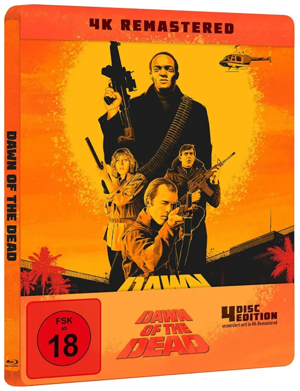 George A. Romeros Zombie (Dawn of the Dead) – 4K Steelbook (UHD + Blu-ray Disc)