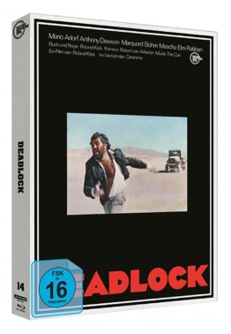 Deadlock Digipack B - 4K Blu-ray (UHD Blu-ray Disc) mit Kinoplakat als Motiv