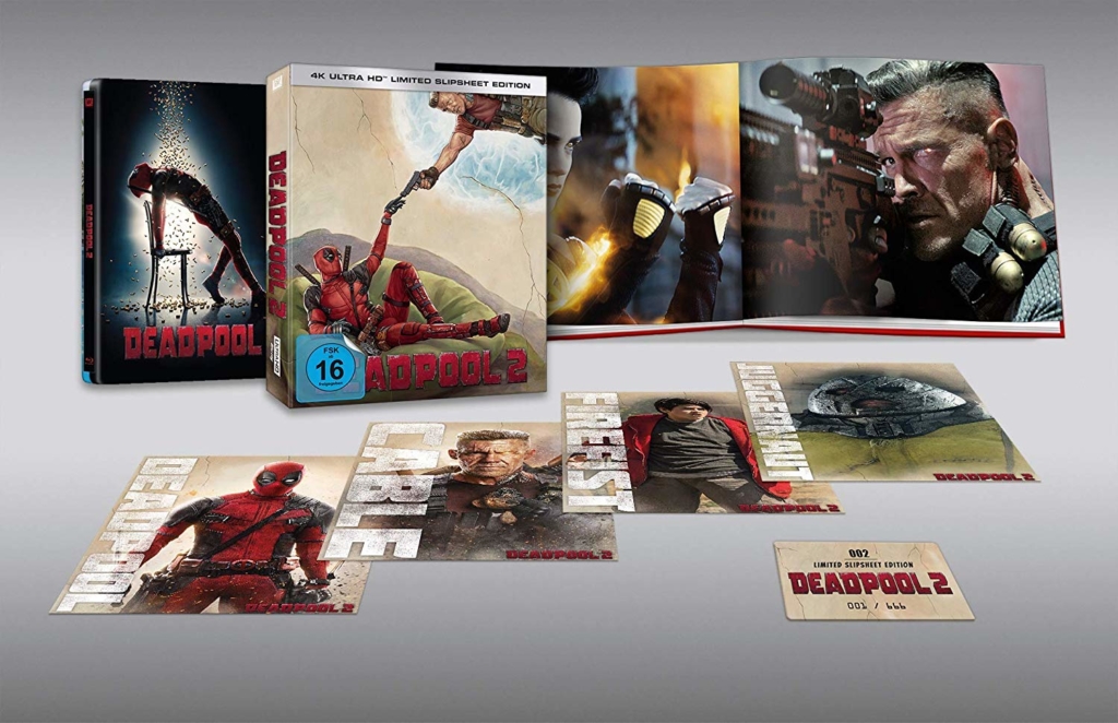 Deadpool 2 (Limited 4K UHD Slipsheet Edition) Innenansicht