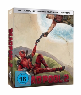 Deadpool 2 als Limited UHD Slipsheet Edition mit Steelbook und Schuber