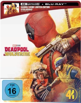 Deadpool 3 Deadpool Motiv 4K Steelbook Ultra HD Blu-ray Disc