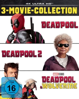 Deadpool 3 Movie Collection Ultra HD Blu-ray Disc