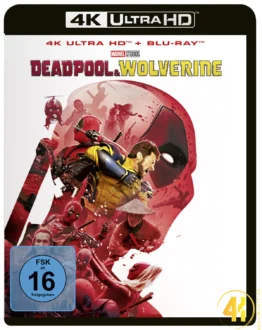 Deadpool and Wolverine UHD Keep Case Ultra HD Blu-ray Disc