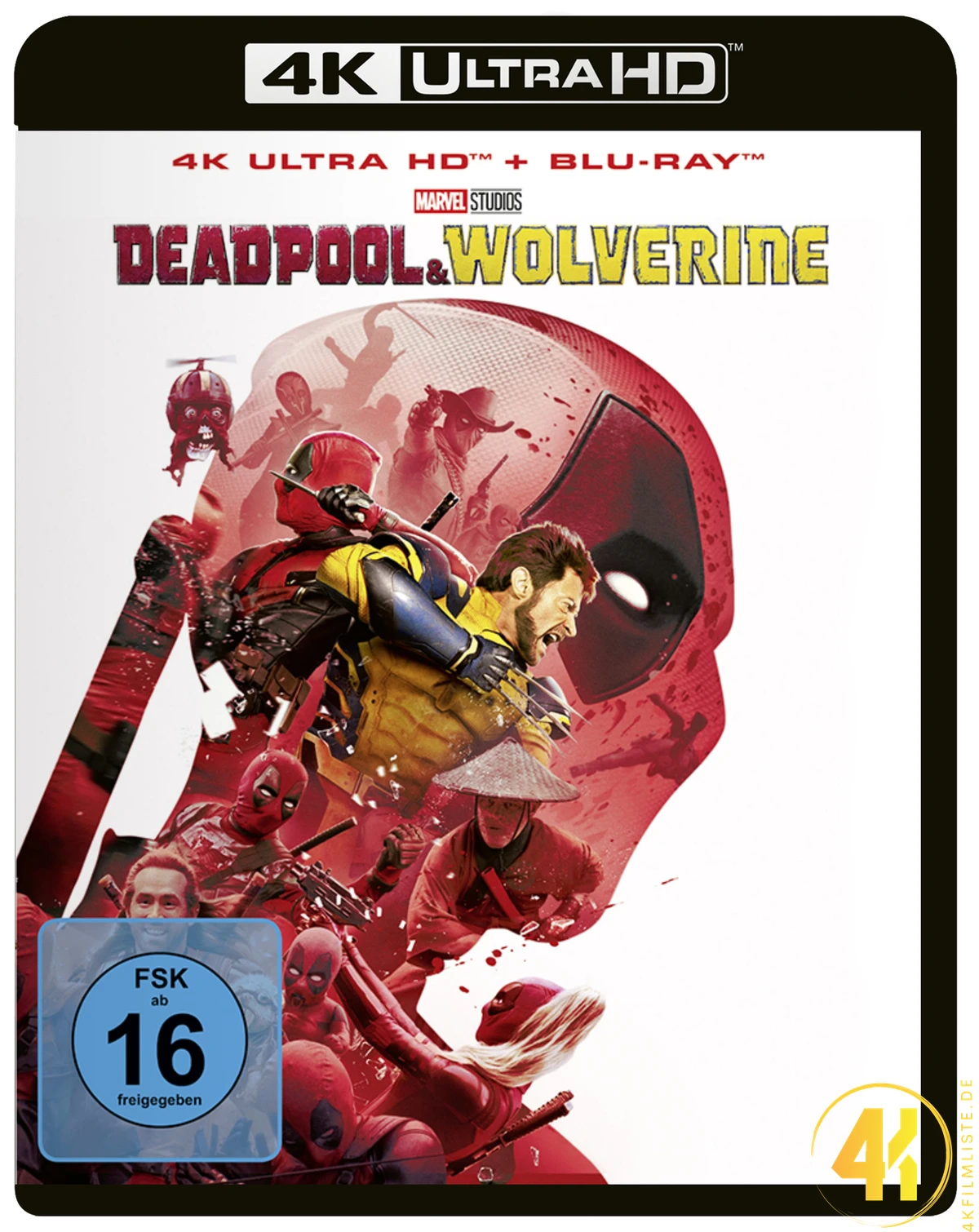 Deadpool & Wolverine – 4K Blu-ray (UHD + Blu-ray Disc)