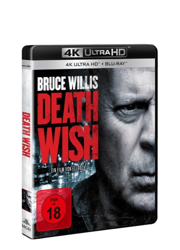 Death Wish mit Bruce Willis auf 4K Blu-ray Disc