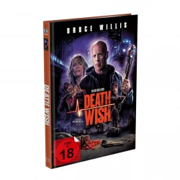 Death Wish 4K Mediabook mit Bruce Willis (Seitenansicht)