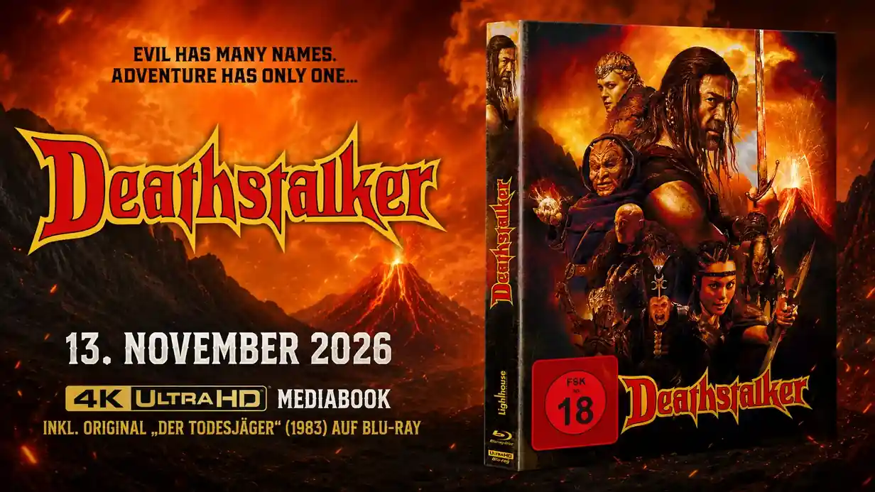 Lighthouse bringt "Deathstalker" im 4K Mediabook heraus