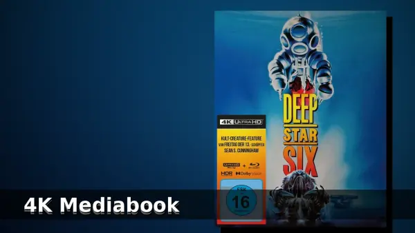 DeepStar Six: Plaion kündigt 4K Mediabook für April 2026 an