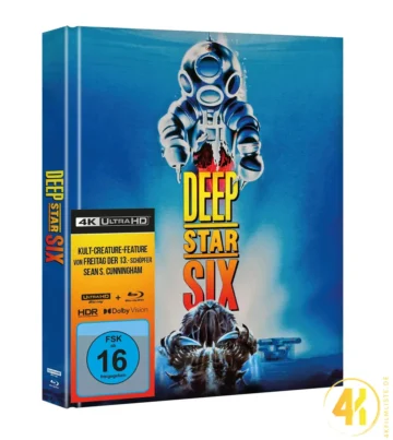 DeepStar Six – 4K Mediabook (UHD + Blu-ray Disc)