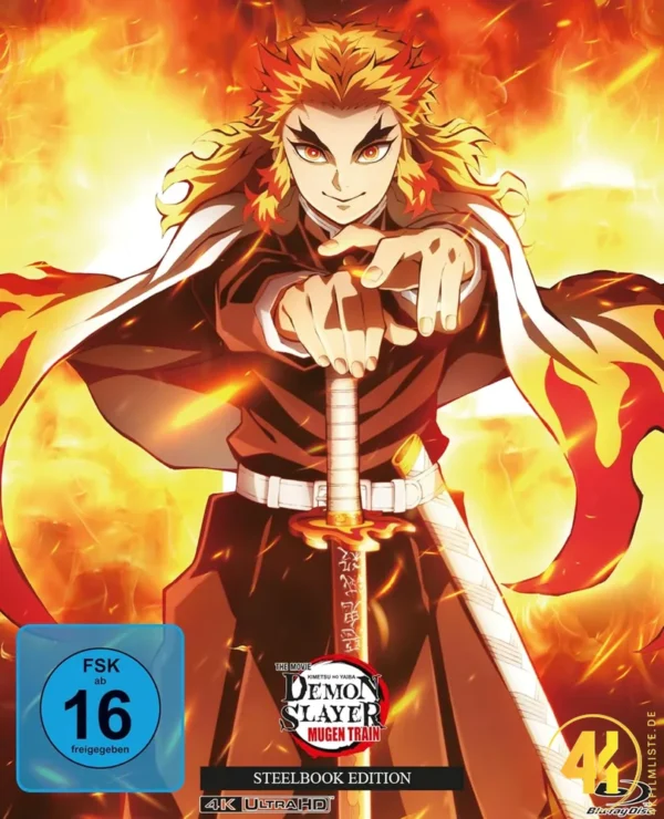 Demon Slayer: Kimetsu no Yaiba – The Movie: Mugen Train – 4K Steelbook (UHD Blu-ray Disc)