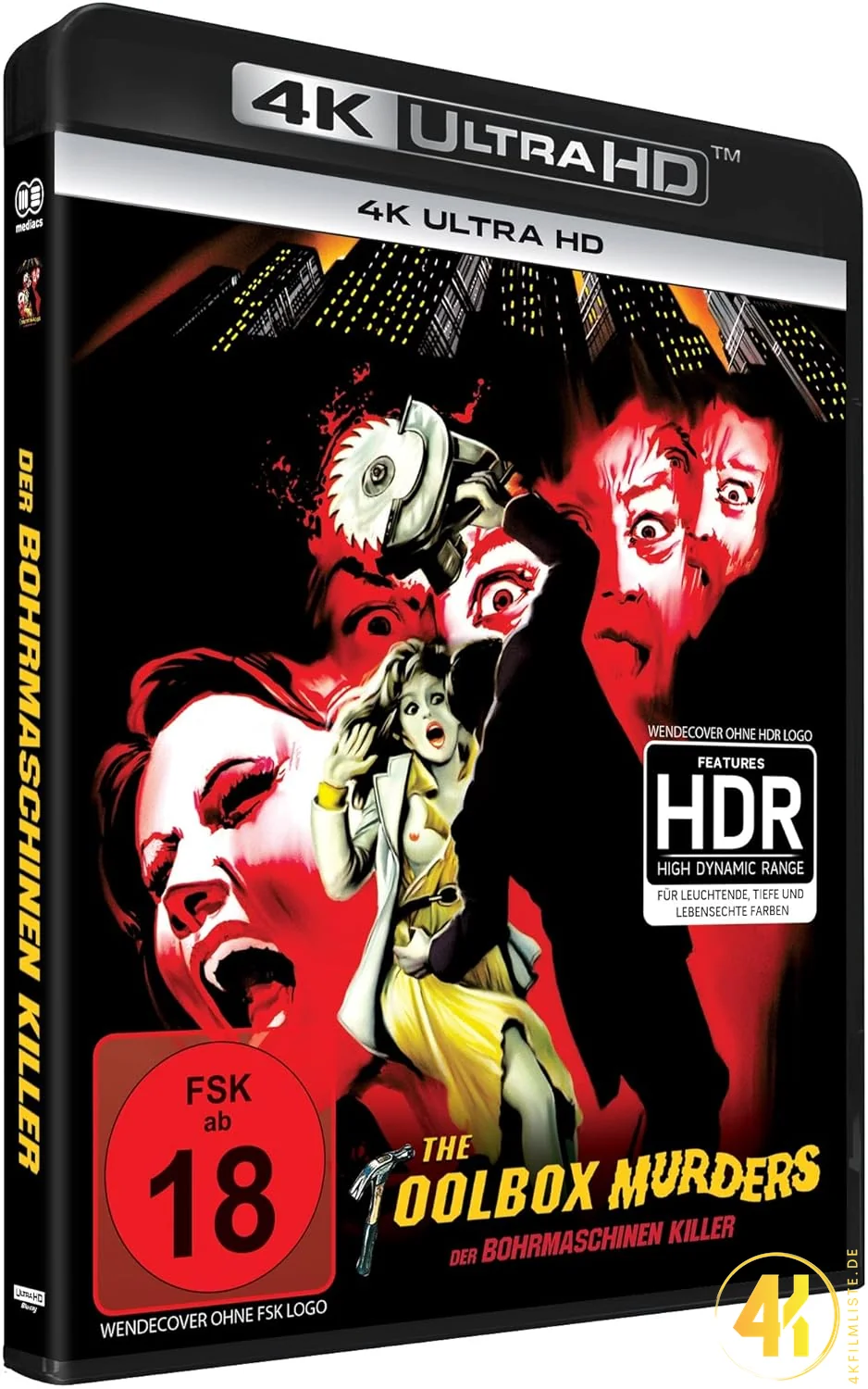 Der Killer mit der Bohrmaschine – 4K Blu-ray (UHD Blu-ray Disc)
