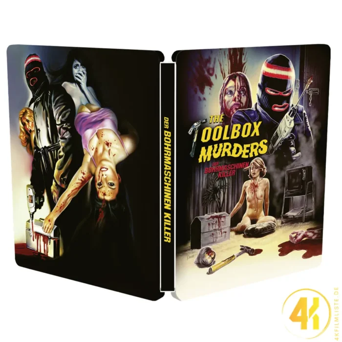 Der Bohrmaschinenkiller (Cover B) – 4K Steelcase (UHD + Blu-ray Disc)