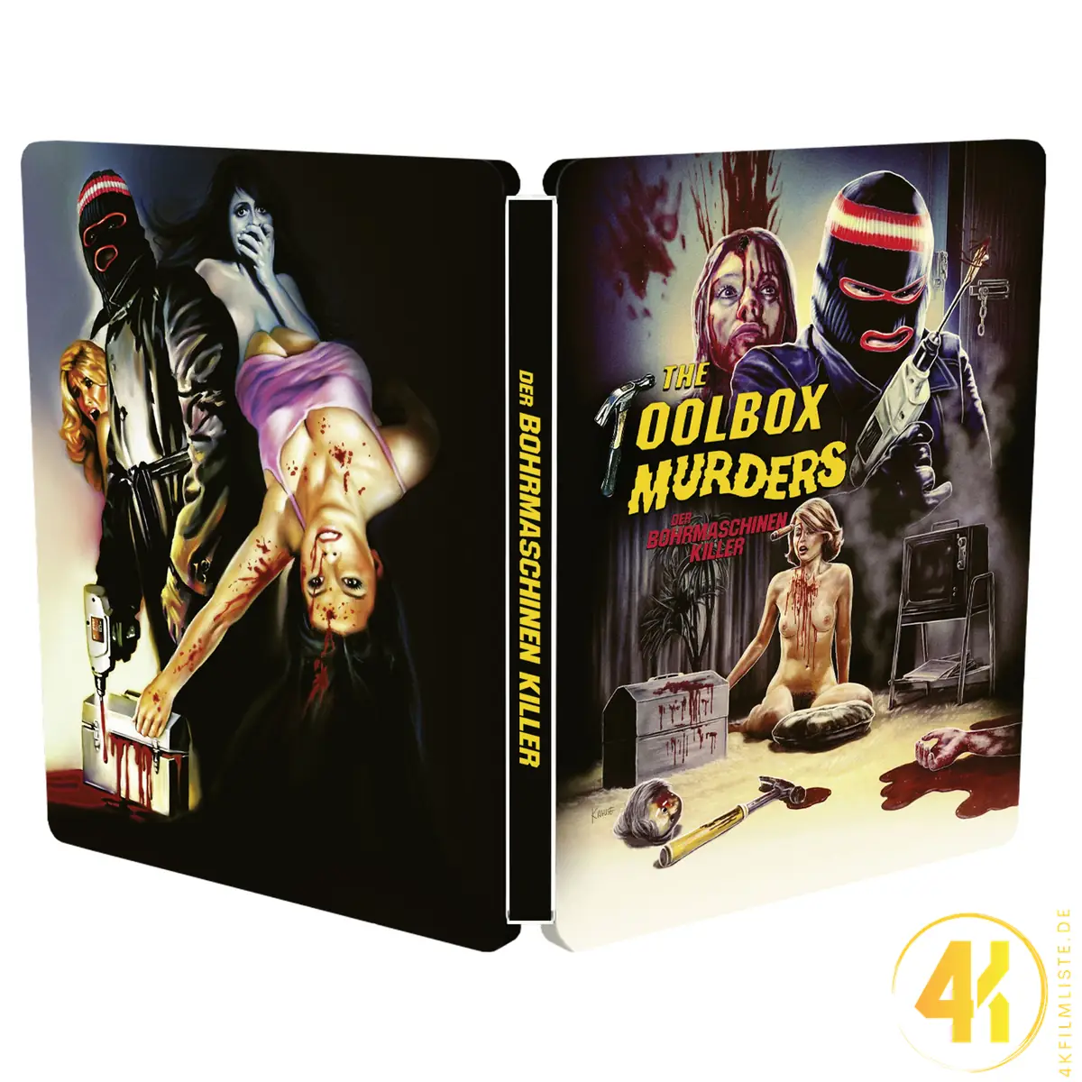 Der Bohrmaschinenkiller (Cover B) – 4K Steelcase (UHD + Blu-ray Disc)