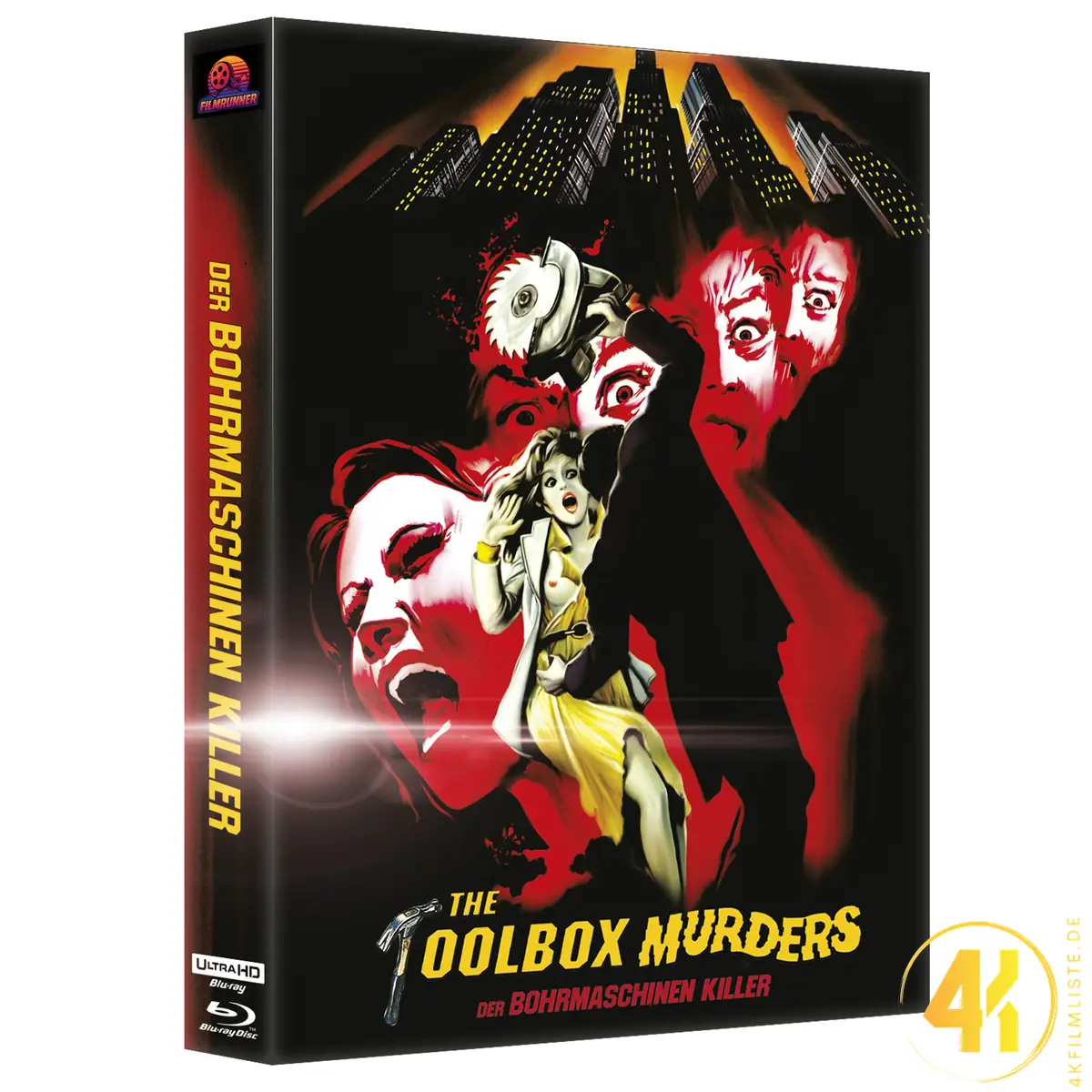 Der Bohrmaschinenkiller (Cover C) – 4K Steelcase (UHD + Blu-ray Disc)