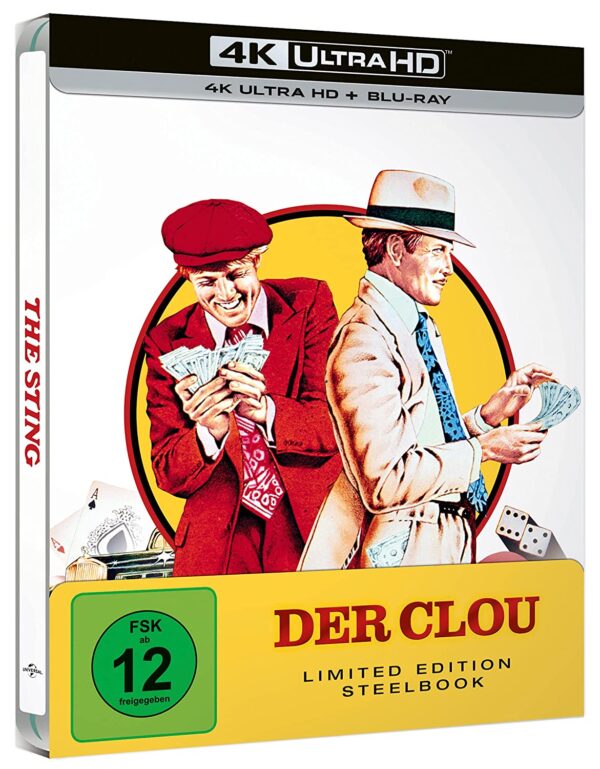 Der Clou – 4K Steelbook (UHD + Blu-ray Disc)