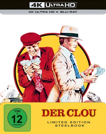 4K Steelbook zu Der Clou (Sting) mit 4K Blu-ray Disc und Blu-ray