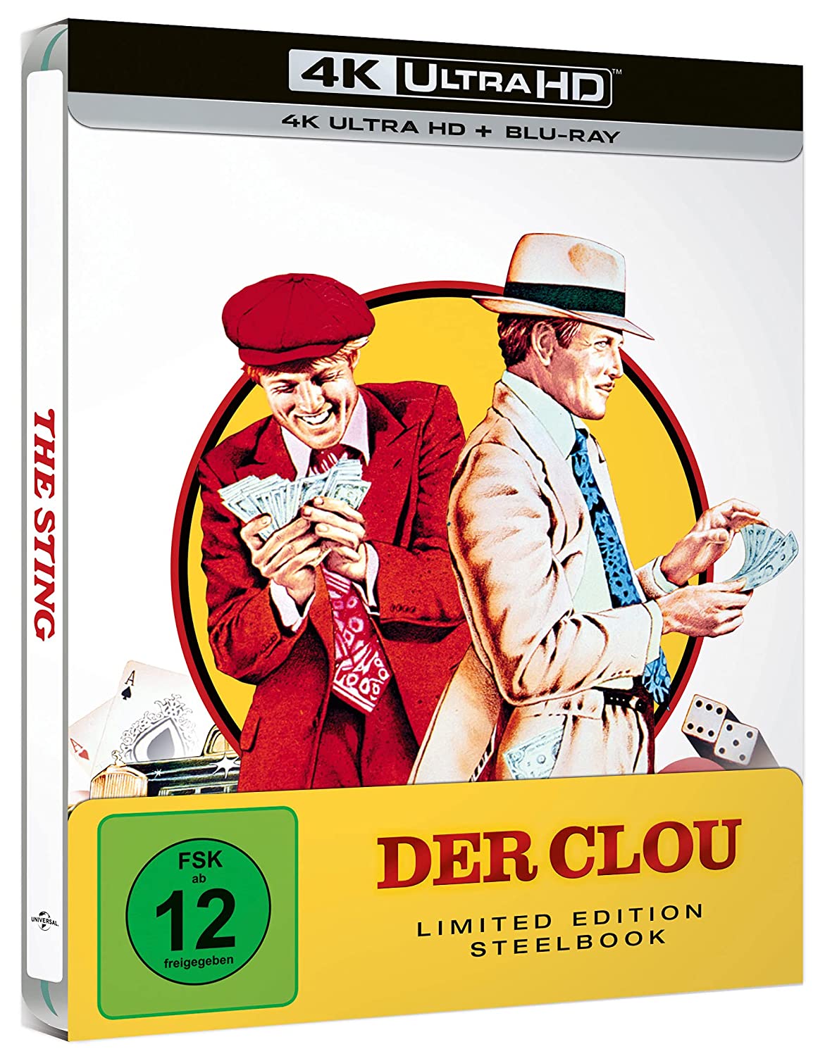 Der Clou – 4K Steelbook (UHD + Blu-ray Disc)