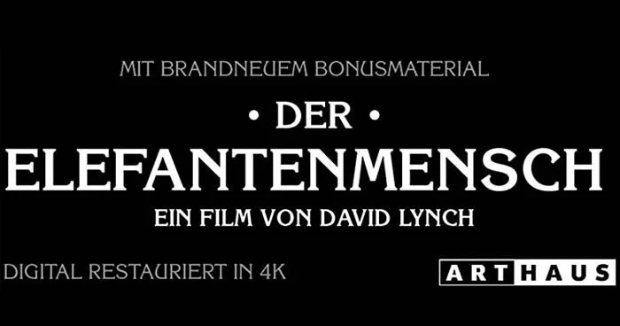 David Lynch: Der Elefantenmensch 4K Steelbook von Studiocanal