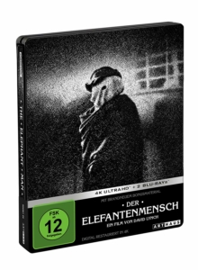 Seitenansicht vom Der Elefantenmensch 4K UHD Steelbook