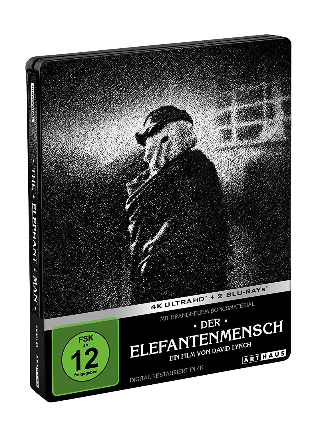 Der Elefantenmensch – 4K Steelbook (UHD + Blu-ray Disc)
