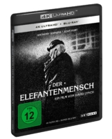Der Elefantenmensch 4k UHD Blu-ray Disc Cover