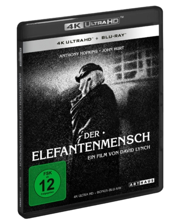 Der Elefantenmensch 4k UHD Blu-ray Disc Cover
