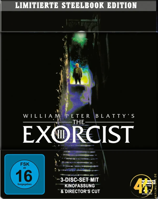 Der Exorzist III – 4K Steelbook (UHD + 2x Blu-ray Disc)