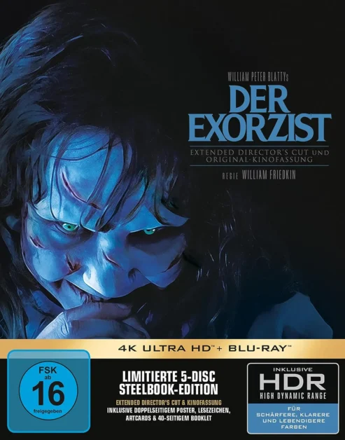 Der Exorzist (Collector’s Edition) – 4K Steelbook (UHD + Blu-ray Disc)