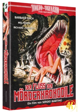Der Fluß der Mörderkrokodile Cover A 4K Mediabook