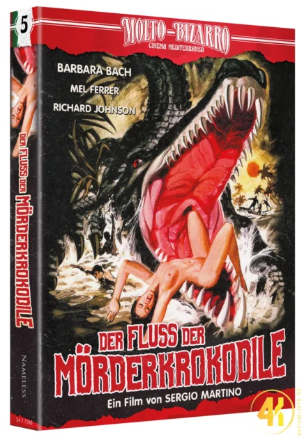 Der Fluß der Mörderkrokodile Cover A 4K Mediabook