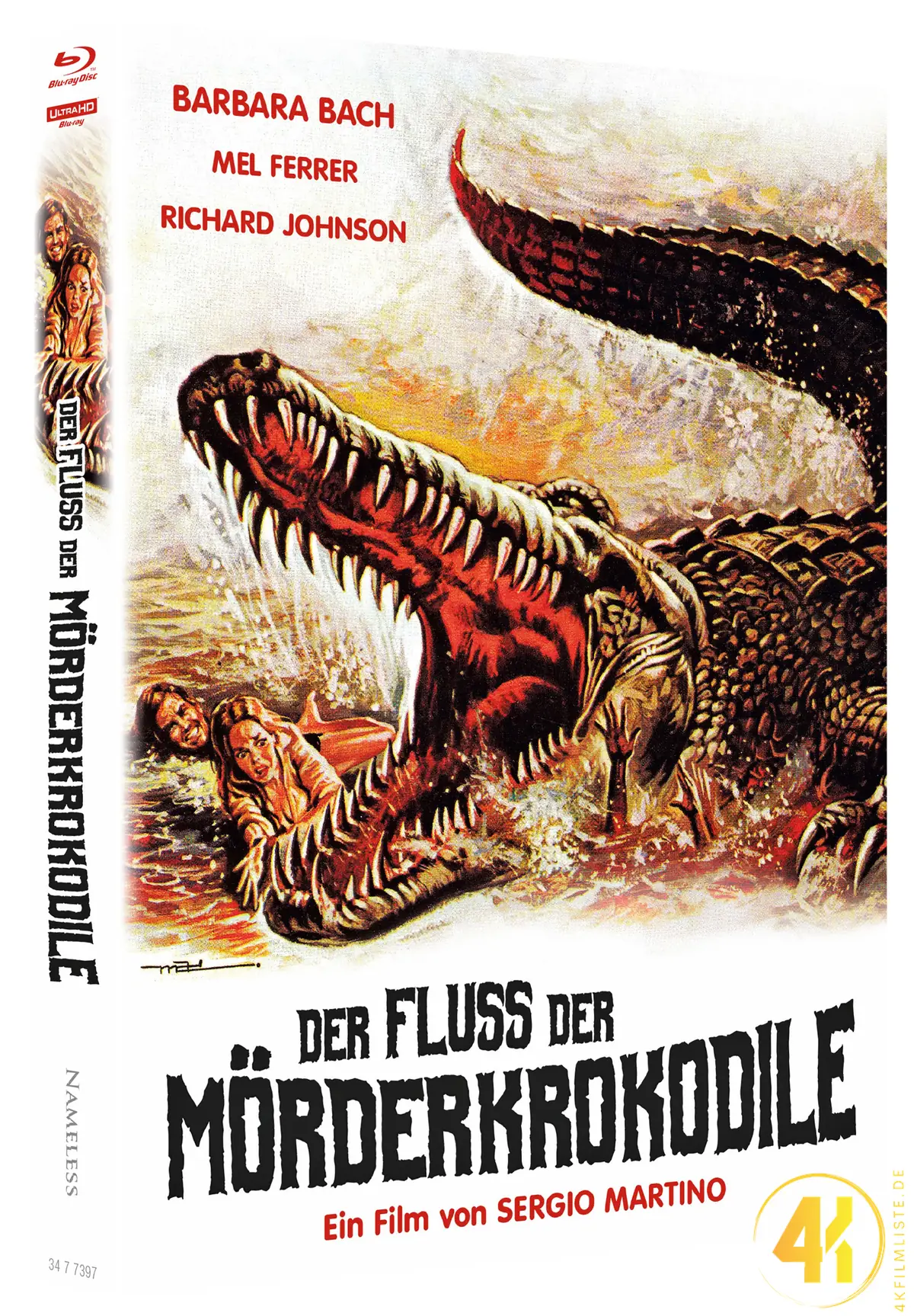 Der Fluß der Mörderkrokodile (Cover B) – 4K Mediabook (UHD + Blu-ray Disc)