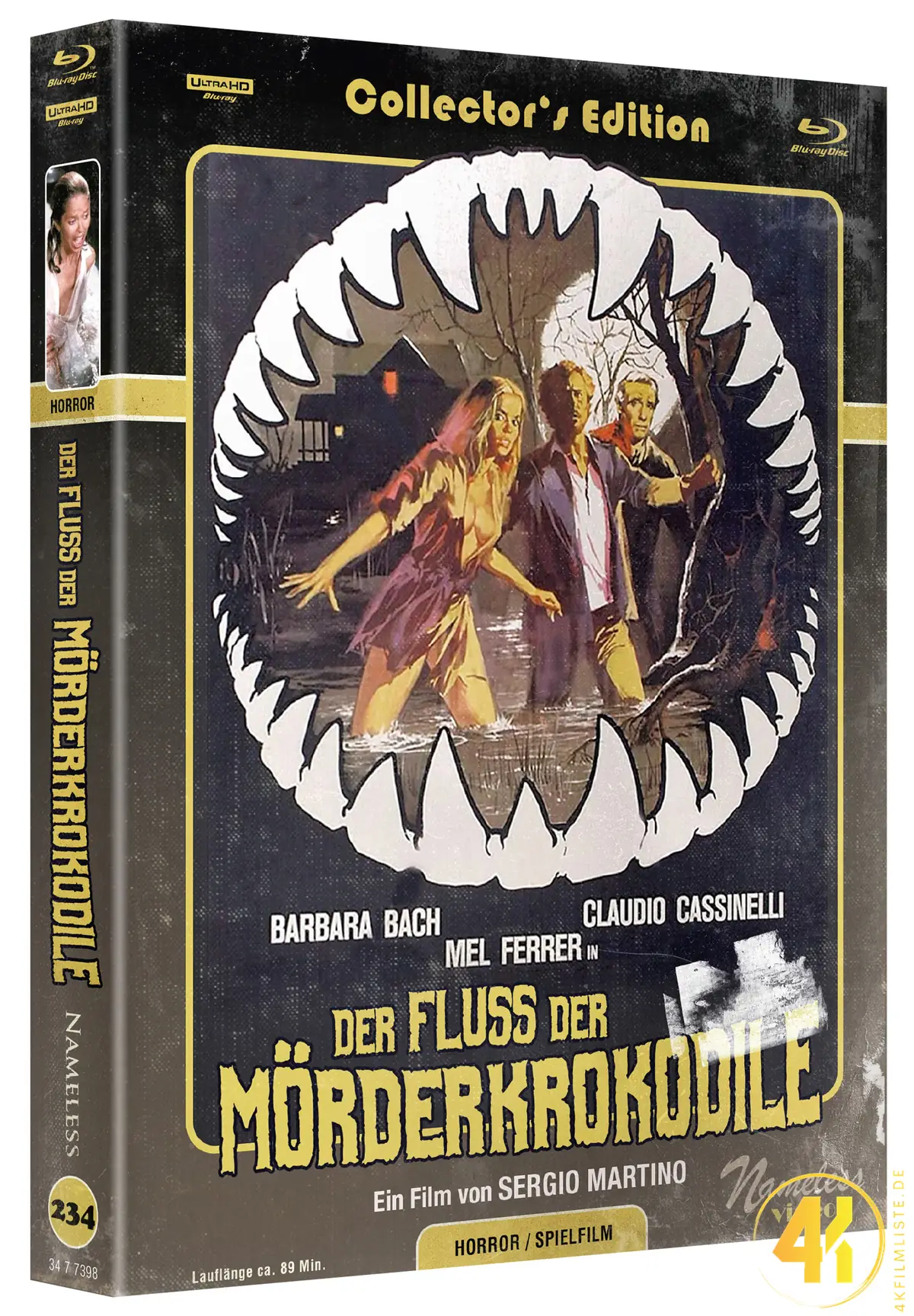 Der Fluß der Mörderkrokodile (Cover C) – 4K Mediabook (UHD + Blu-ray Disc)