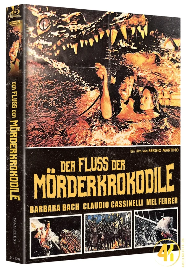 Der Fluß der Mörderkrokodile (Cover D) – 4K Mediabook (UHD + Blu-ray Disc)