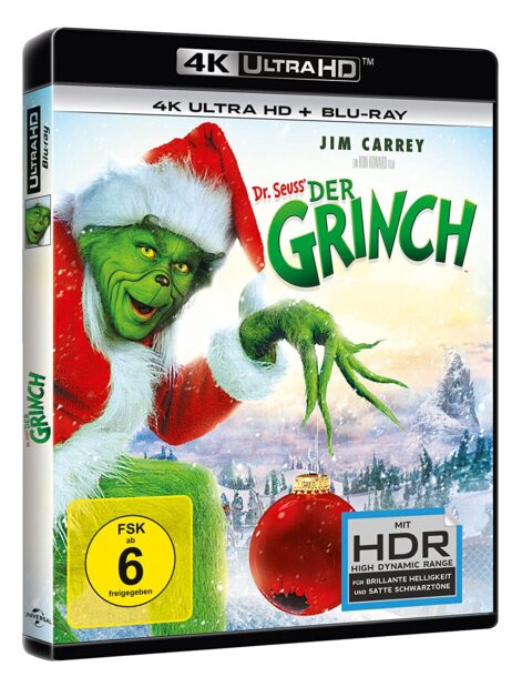 Der Grinch – 4K Blu-ray (UHD + Blu-ray Disc)