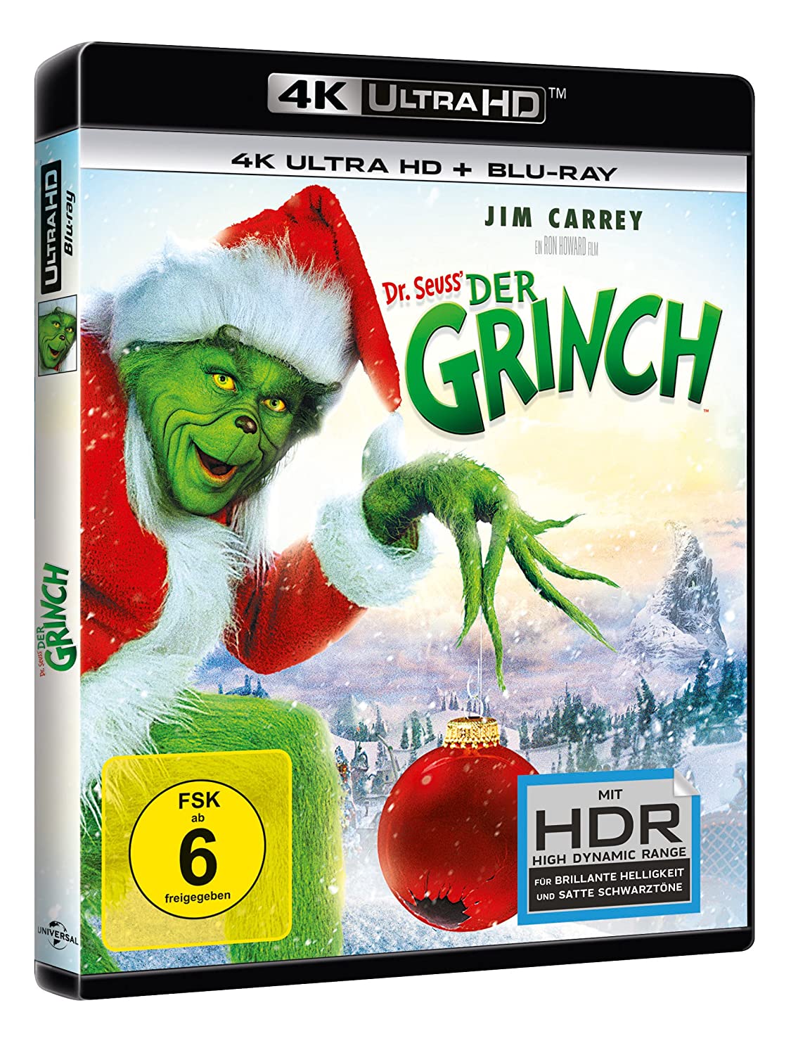 Der Grinch – 4K Blu-ray (UHD + Blu-ray Disc)
