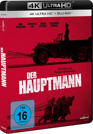 Der Hauptmann (2017) - 4K UHD Blu-ray Cover