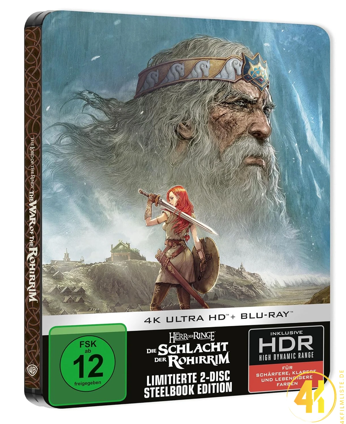 Der Herr der Ringe: Die Schlacht der Rohirrim – 4K Steelbook (UHD + Blu-ray Disc)