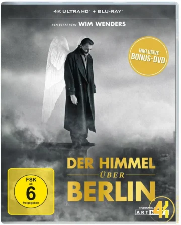 Der Himmel über Berlin – 4K Blu-ray (UHD + Blu-ray Disc + Bonus DVD)