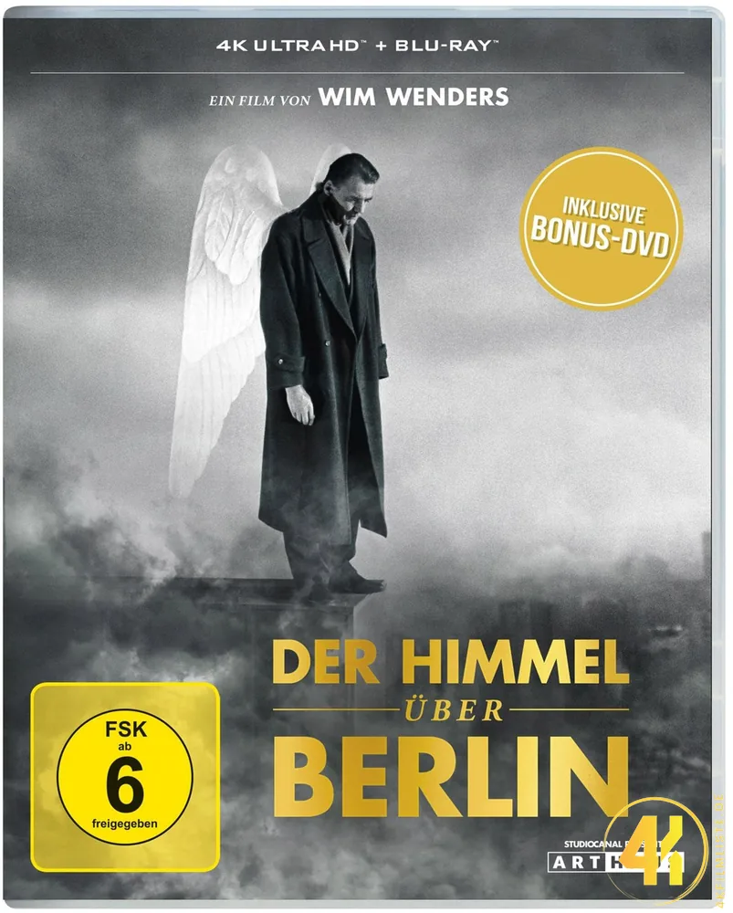 Der Himmel über Berlin 4K Blu-ray Ultra HD Blu-ray Disc