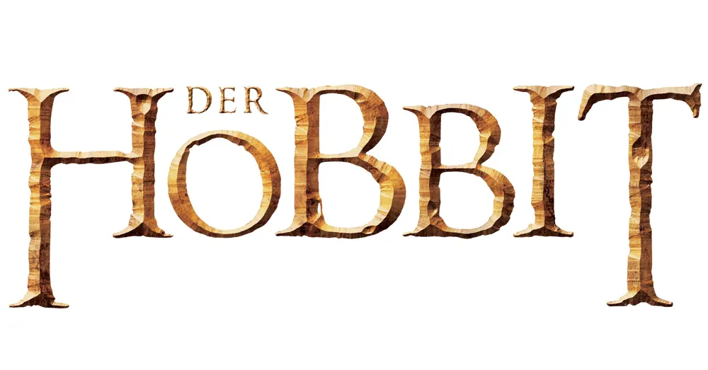 Der Hobbit Schriftzug in webp