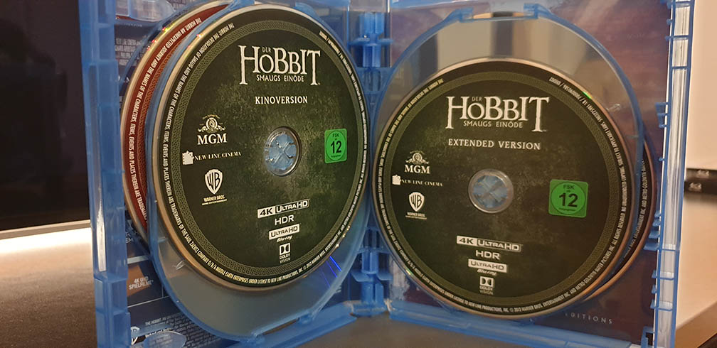 Der Hobbit: Smaugs Einöde auf 4K Blu-ray (Kinofassung und Extended Version)